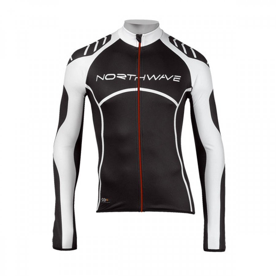 Μπλούζα Ποδηλασίας Concept Μαύρο/Λευκό Northwave