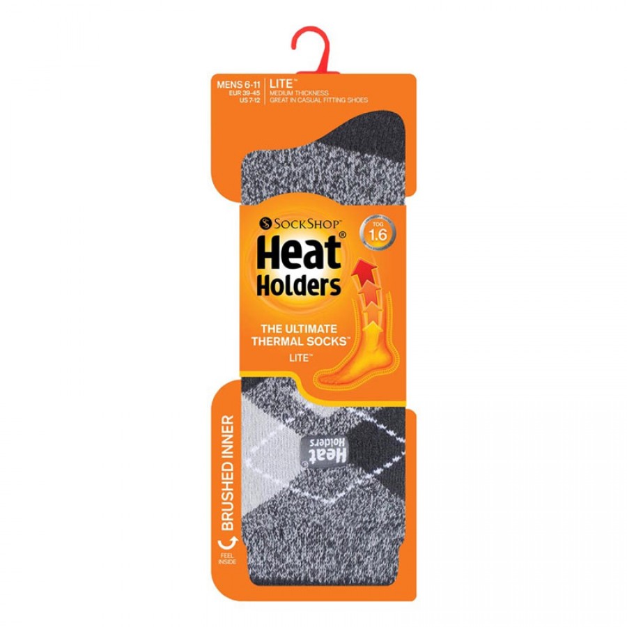 Κάλτσες Ανδρικές Jacquard LITE™ Socks Ρόμβος Heat Holders® 80015
