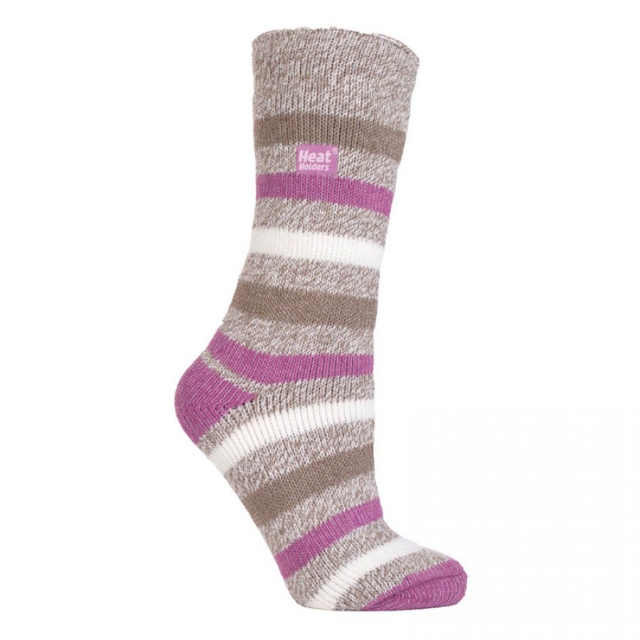 kaltses-gynaikeies-thermikes-fashion-twist-socks-kafe-heat-holders-80018