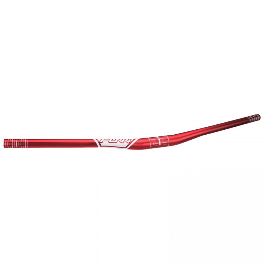 Τιμόνι Funn Kingpin 31.8mm Rise 15mm x 785mm Κόκκινο