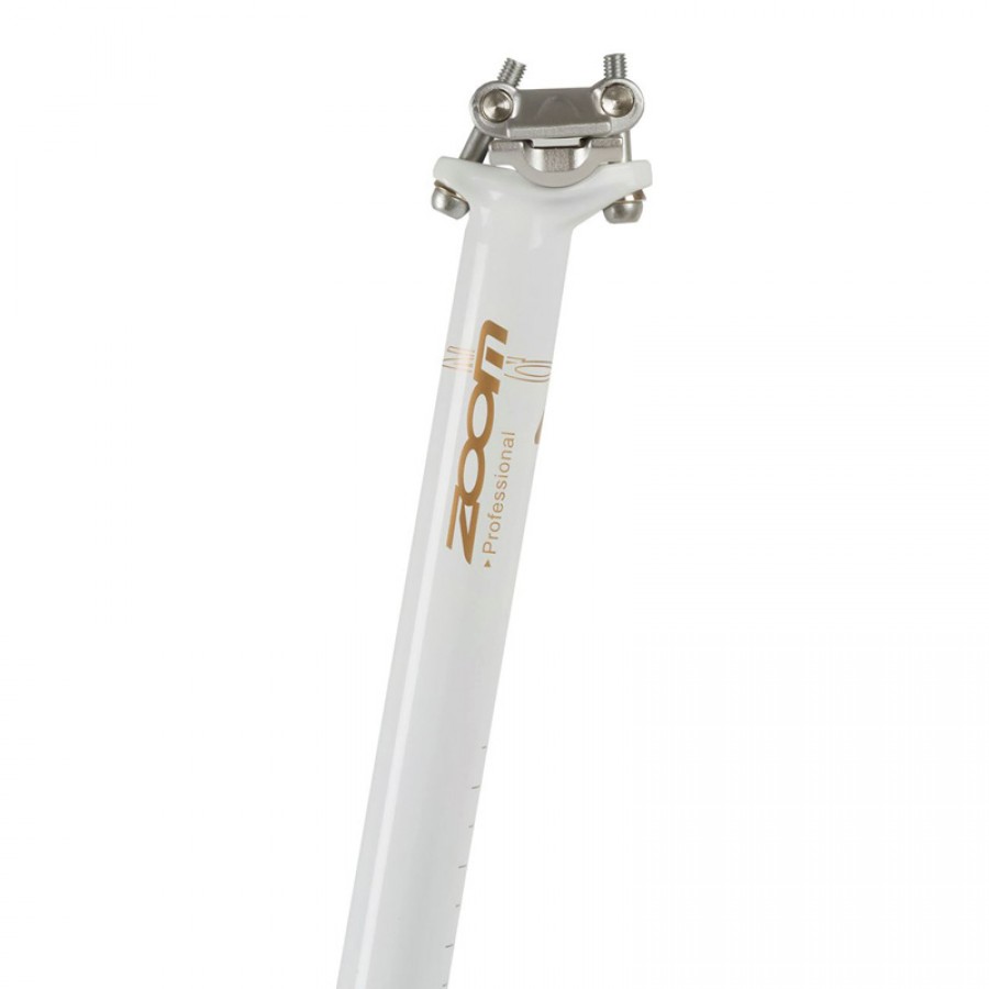 Ντίζα Σέλας Zoom 350 x 31.6mm Αλουμινίου Λευκό 252743