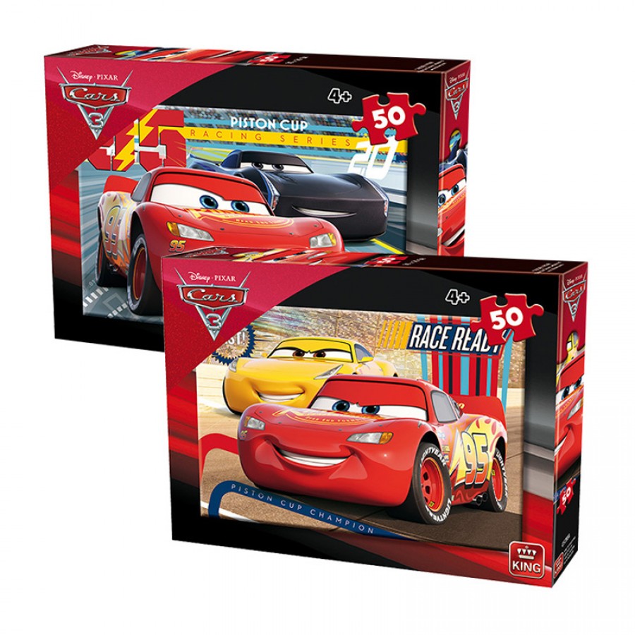 Παζλ 50 τεμαχίων σε σχέδιο Cars.
