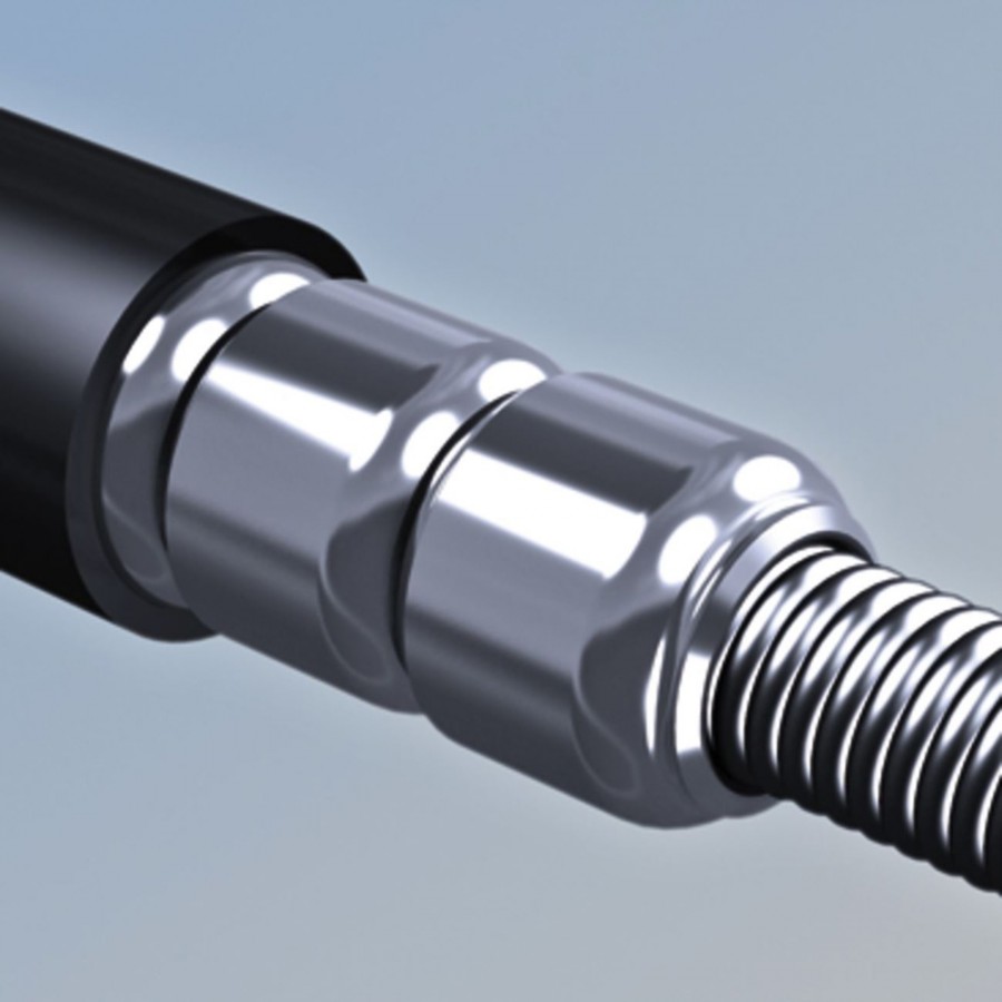 Κλειδαριά Abus 8960/110 TEXKF Phantom Μαύρη