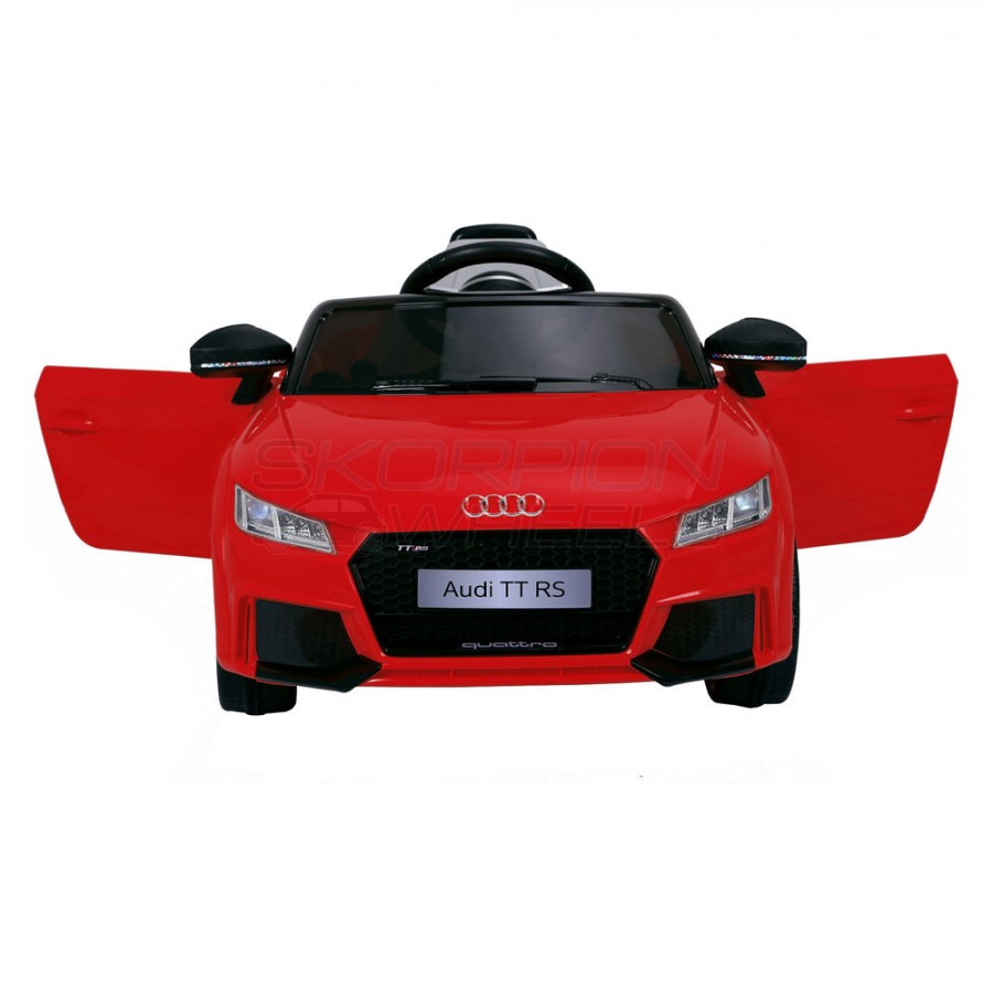 Ηλεκτροκίνητο Audi TT RS Original 12V Scorpion Wheels Κόκκινο 5246024