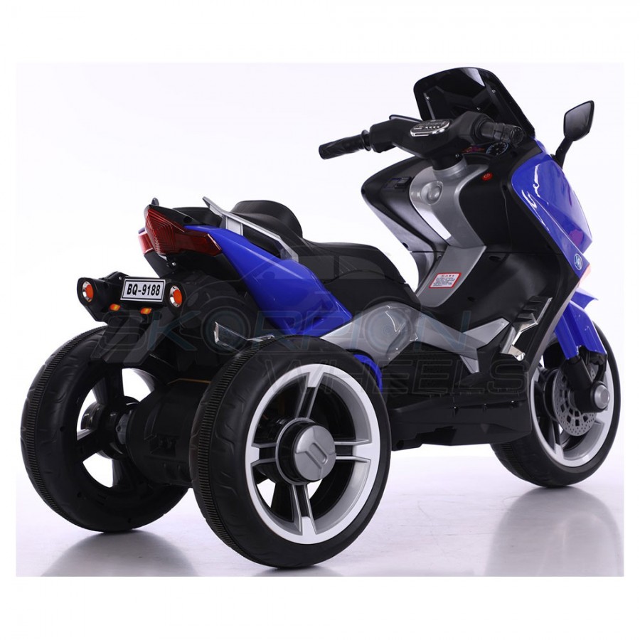 Παιδική Μηχανή Scorpion Wheels Yamaha T-Max Style 12V Μπλε 3 Ρόδες 5245090