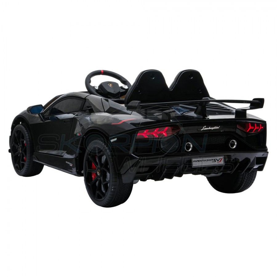 Ηλεκτροκίνητο Lamborghini Aventador SVJ 12V Μαύρο 52460671