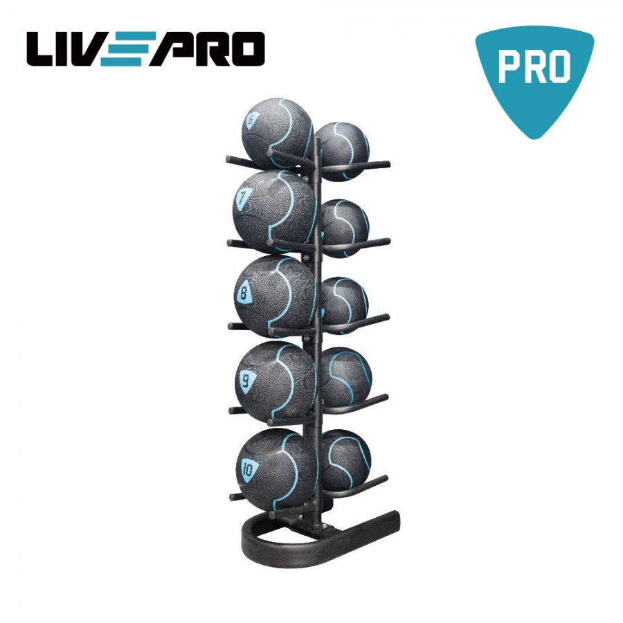 Βάση για 10 Medicine Balls LivePro Β 8806