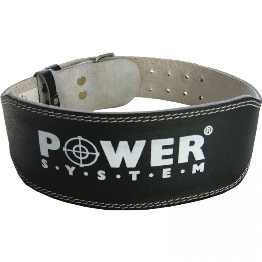 Ζώνη αρσης βαρων Δέρμα Power Basic Power System PS 3250