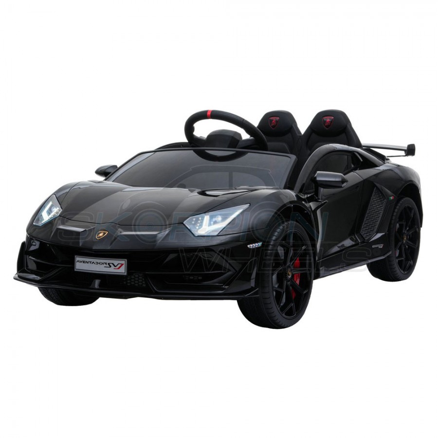 Ηλεκτροκίνητο Παιδικό Αυτοκίνητο Lamborghini Aventador SVJ 12V Μαύρο