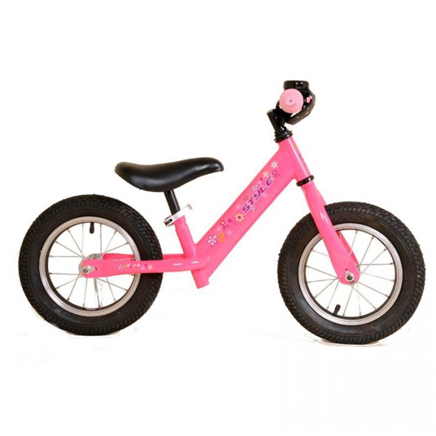 Ποδηλατάκι Ισορροπίας Style Push Bike 12 Ροζ