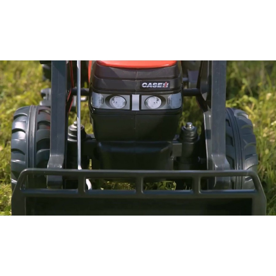 Παιδικό Tρακτέρ Με Πετάλια Falk Kubota με Εκσκαφέα Και Καρότσα 2060AM