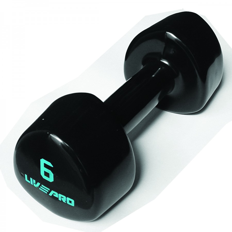 Βάρη Βινυλίου Live Pro Studio Dumbbell 6kg B 8070-06