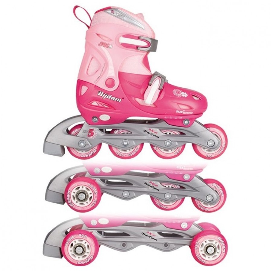 Πατίνια Αυξομειούμενα Inline Quads Roller Skate Girl Nijdam® 52QP