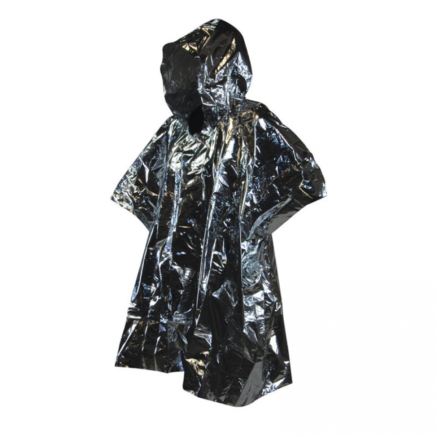 Θερμικό Poncho Επιβίωσης Compass 100x120cm 21304