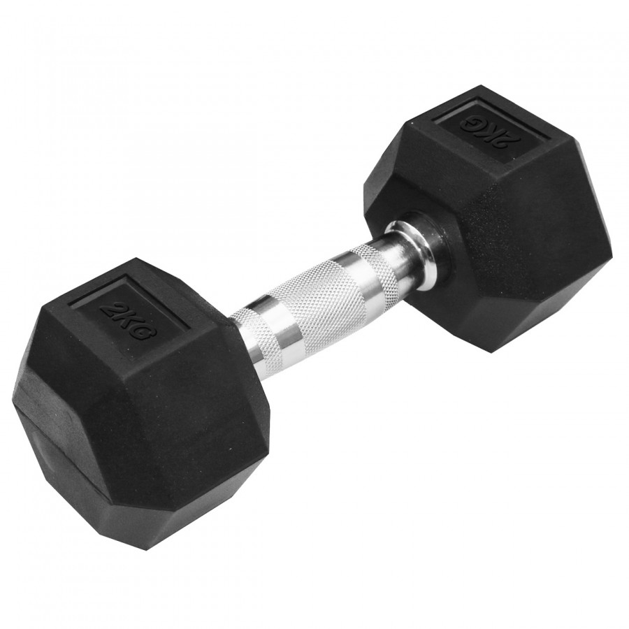 Εξάγωνος Αλτήρας με λάστιχο 2kg Pegasus® Β-0111-1013