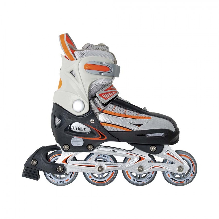 Πατίνια In-Line Skate Roller Αλουμινίου 33-36 Amila 48920