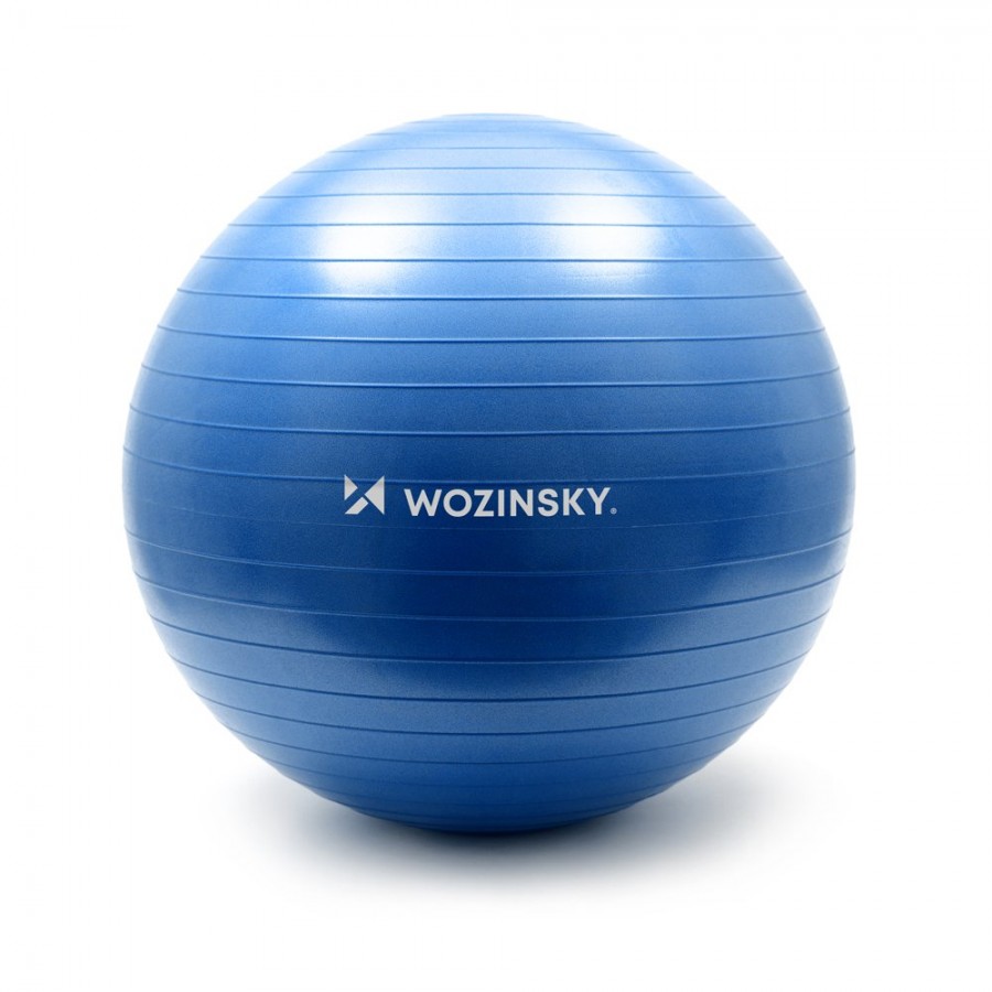 Μπάλα Pilates 65cm Μπλε Wozinsky