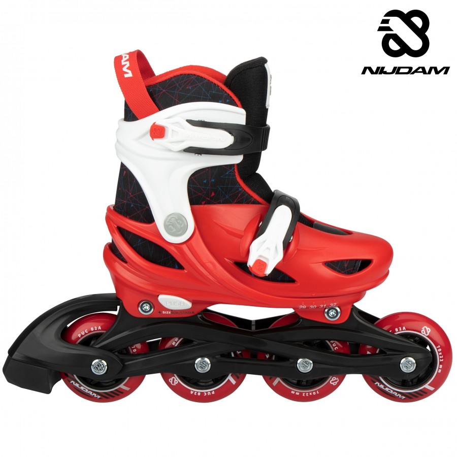 Inline Skates Ρυθμιζόμενα Rad Racer Nijdam N20AA07