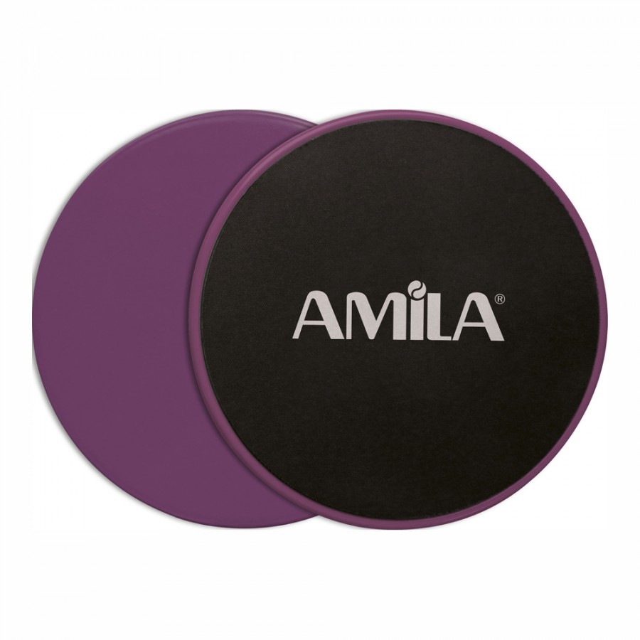 Δίσκοι Ολίσθησης Amila Gliding Pads Μωβ 95952