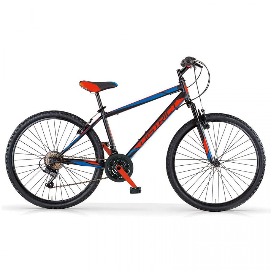Ποδήλατο Βουνού District MTB 27.5 Μαύρο/Κόκκινο 017 MBM