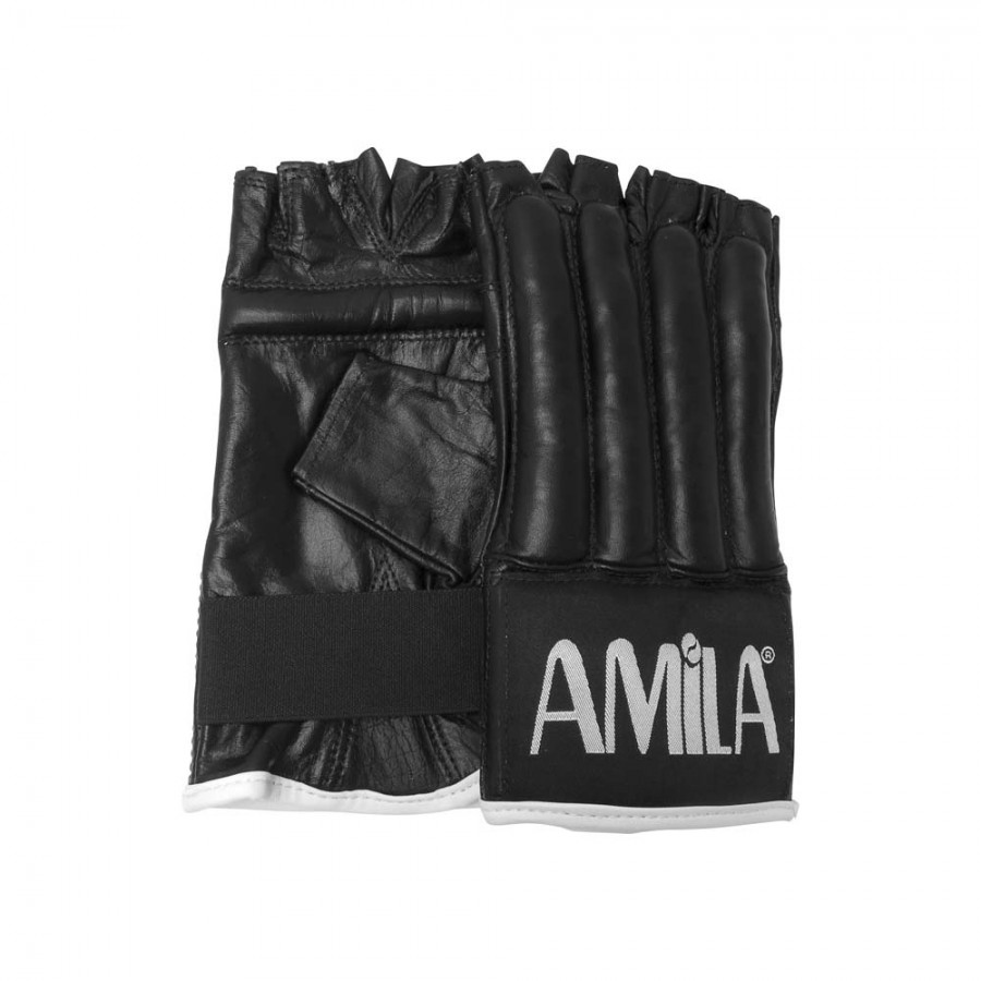 Γάντια σάκου πυγμαχιας δερμάτινα S Amila 43697