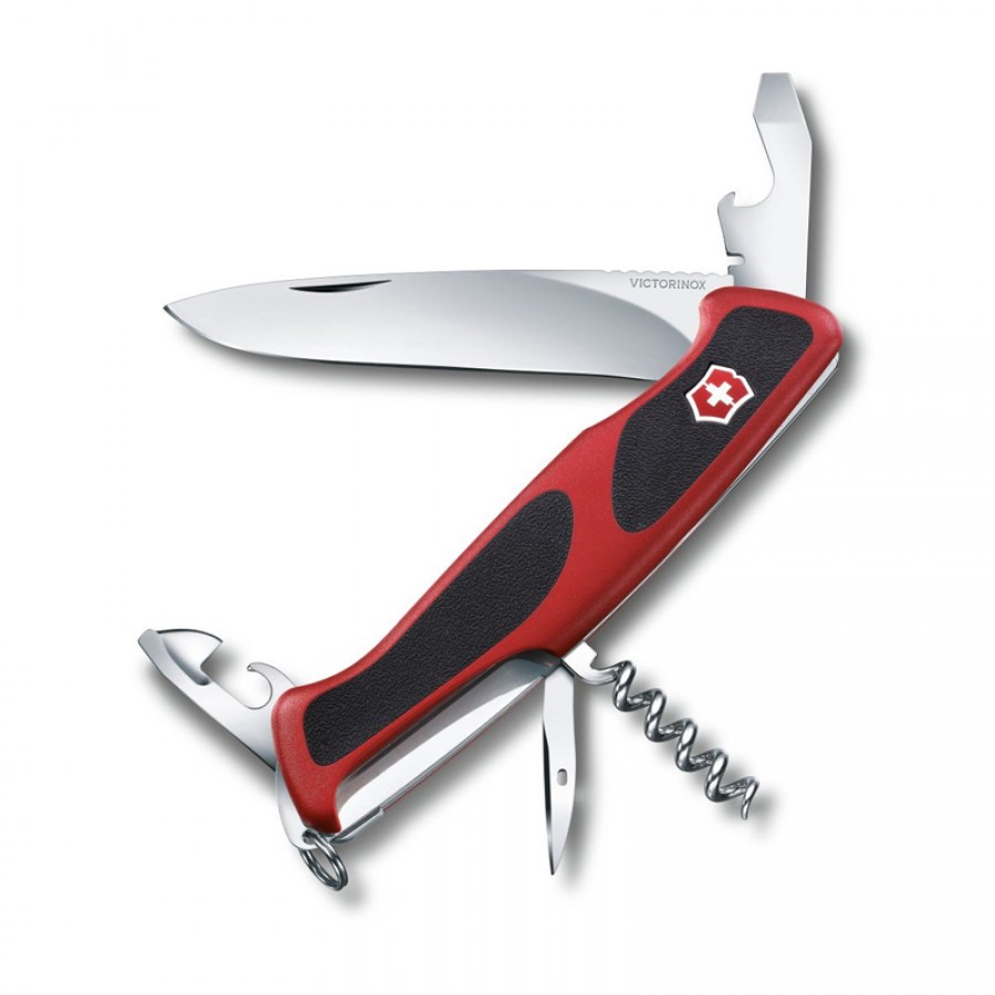 Σουγιάς Ελβετικός Ranger Grip 68 Red/Black Victorinox 0.9553.C