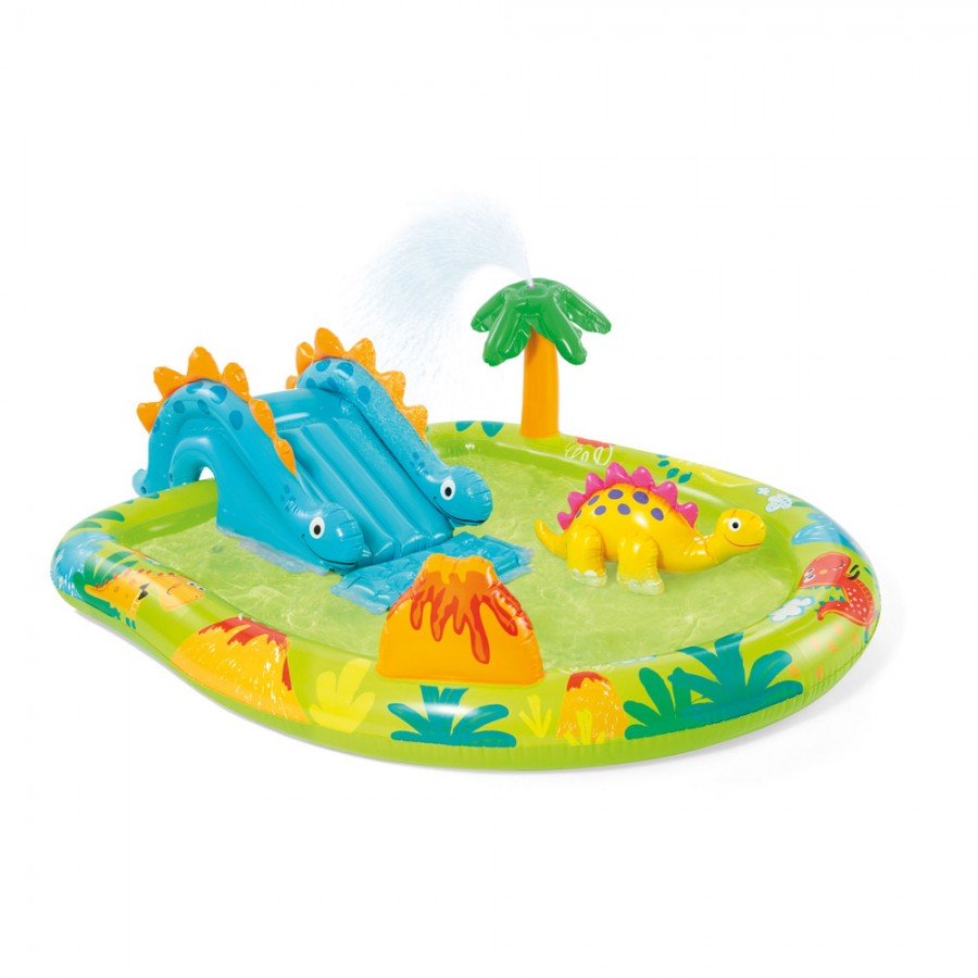 Φουσκωτή Πισίνα Intex Little Dino Play Center 57166