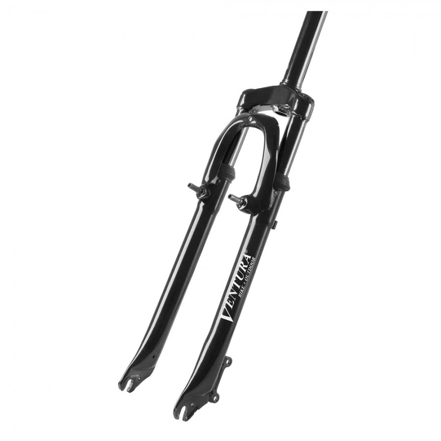Αμορτισέρ Ποδηλάτου Ventura 26 1 1/8 240/130mm V-Brake & Disc Μαύρη 396013