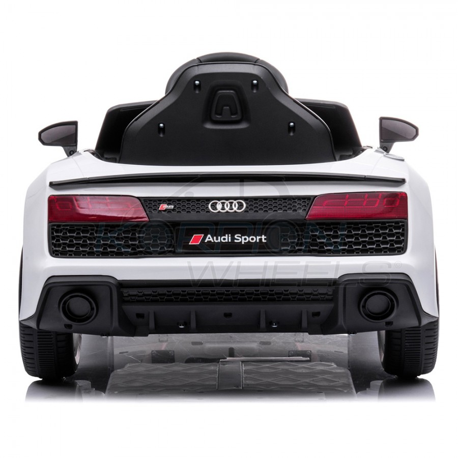 Παιδικό Αυτοκίνητο Skorpion Audi R8 Spyder Original 12V Λευκό 