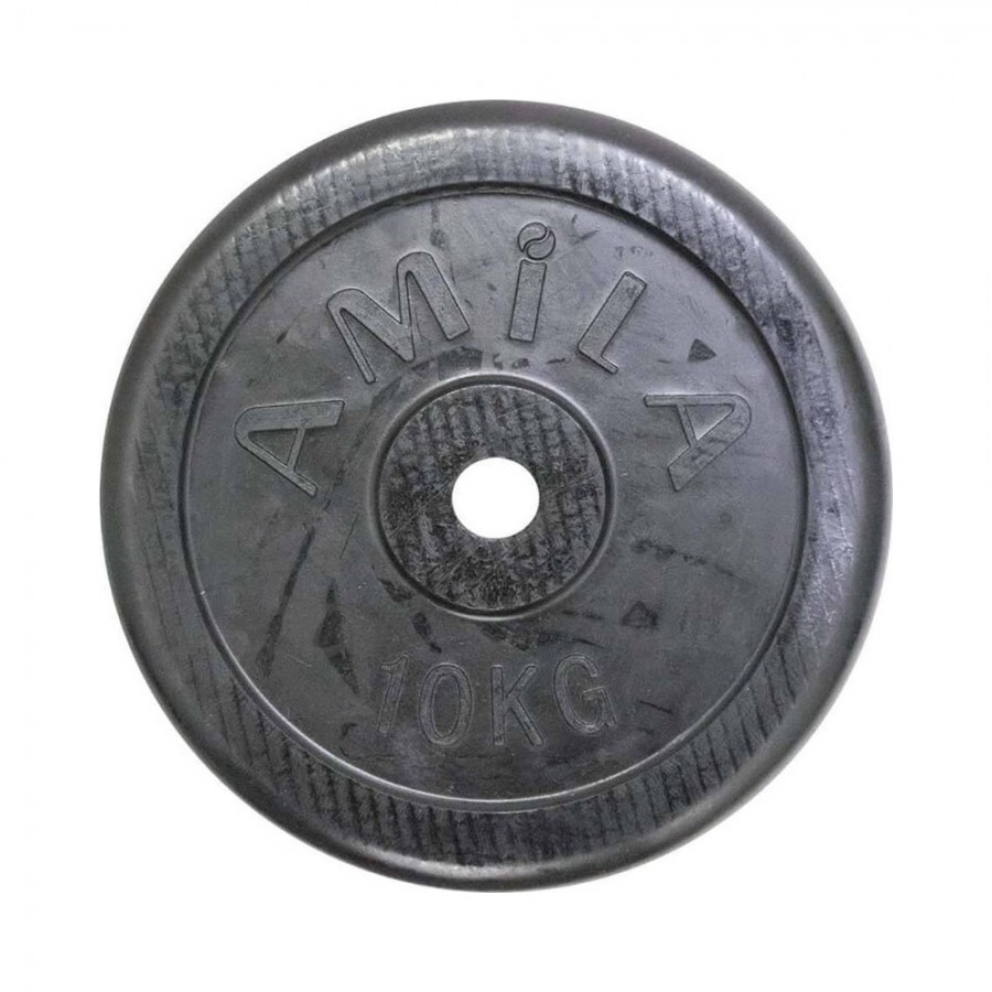 Δίσκος με Επένδυση Λάστιχου 28mm 10kg Amila 44435