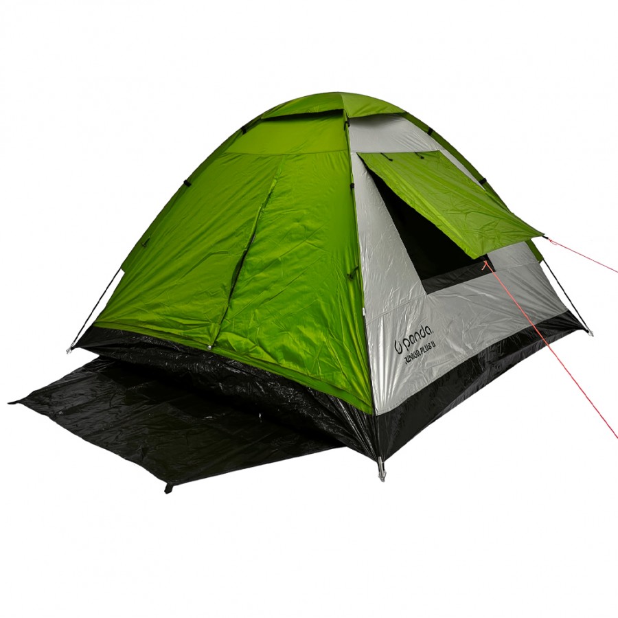 Σκηνή κάμπινγκ Panda Outdoor Junior Plus II (3 Ατόμων) Πράσινη 