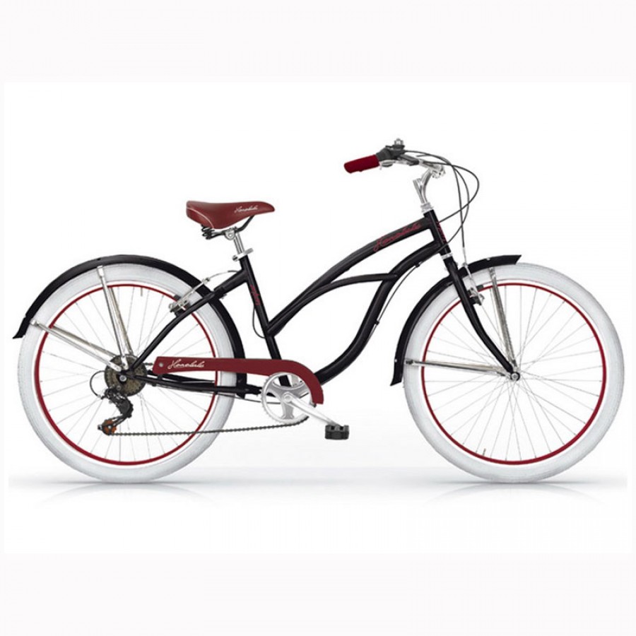 Ποδήλατο Cruiser MBM Honolulu Woman 26 6G Μαύρο