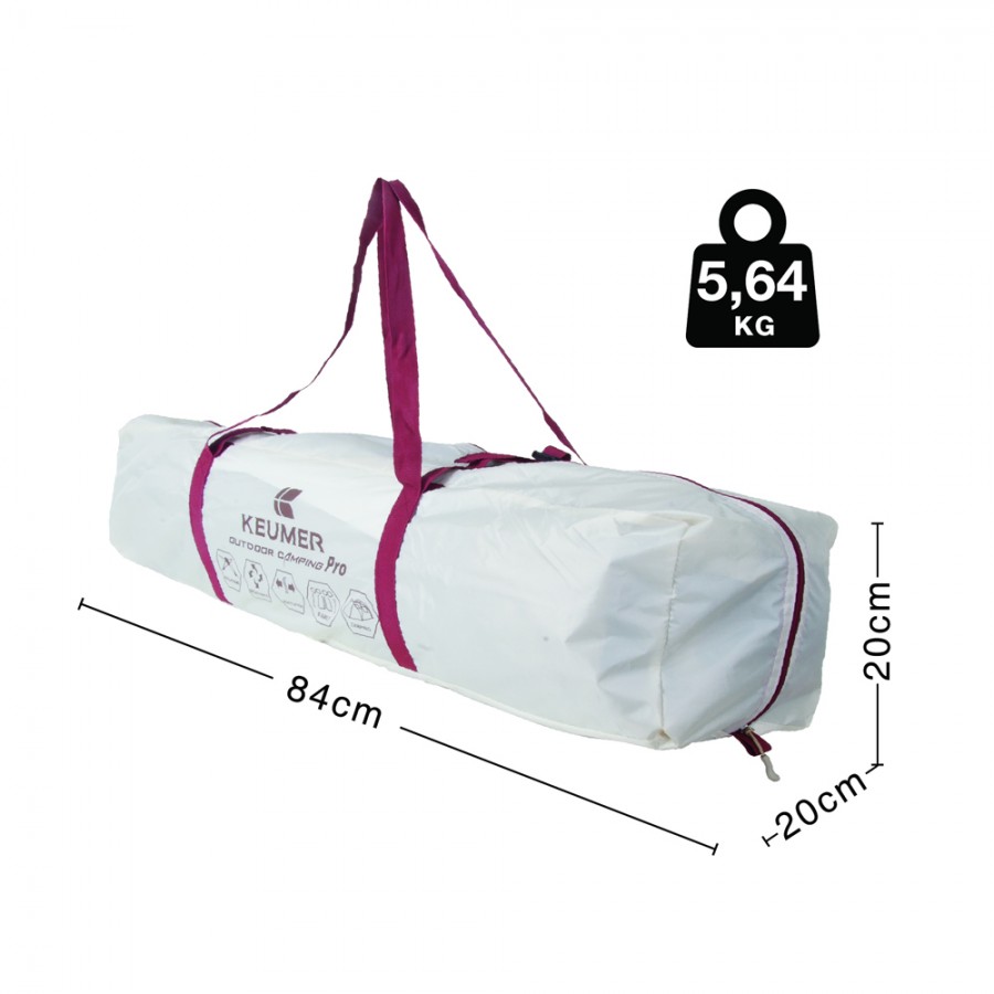 Σκηνή Camping Keumer Dome Royal Creme Αυτόματη 