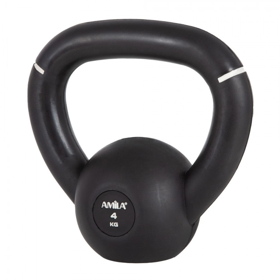 Kettlebell Original Rubber 4Kg Amila 90473