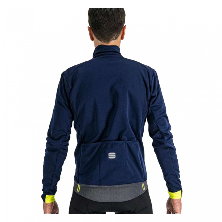 Μπουφάν Ποδηλασίας Sportful Super Jacket Μπλε 