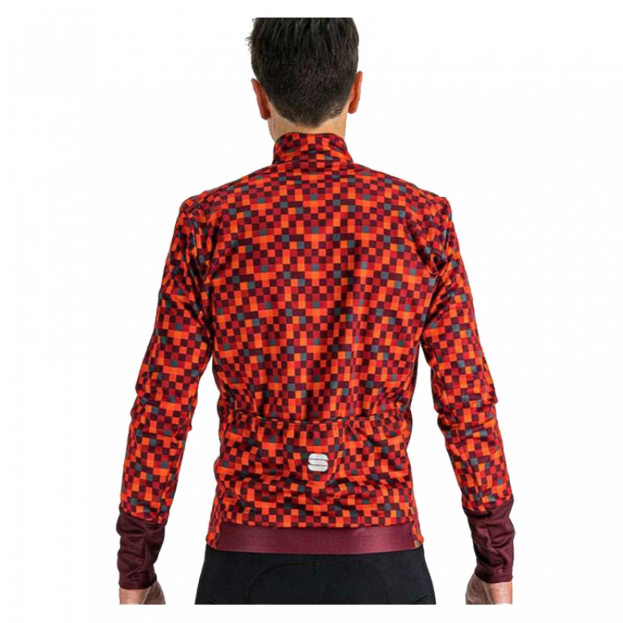 Μπουφάν Ποδηλασίας Sportful Pixel Jacket Κόκινη 