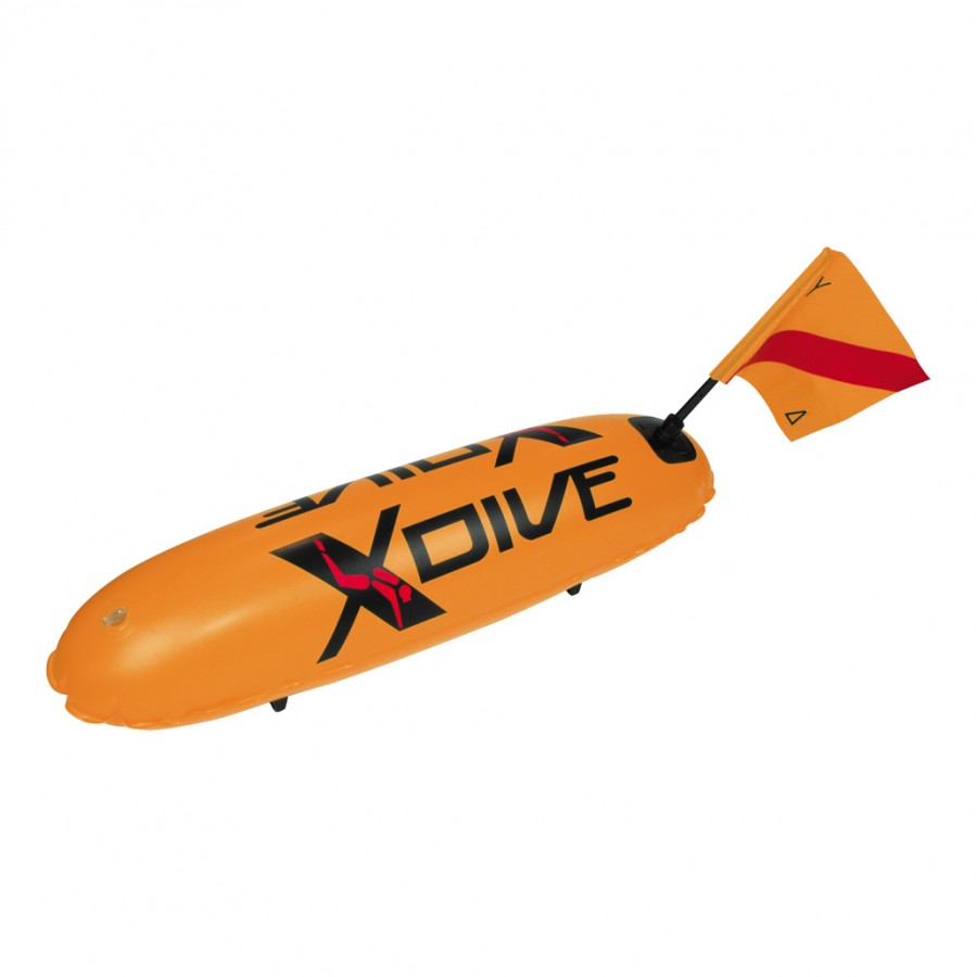 Σημαδούρα Μονού Θαλάμου Πορτοκαλί XDive 65001