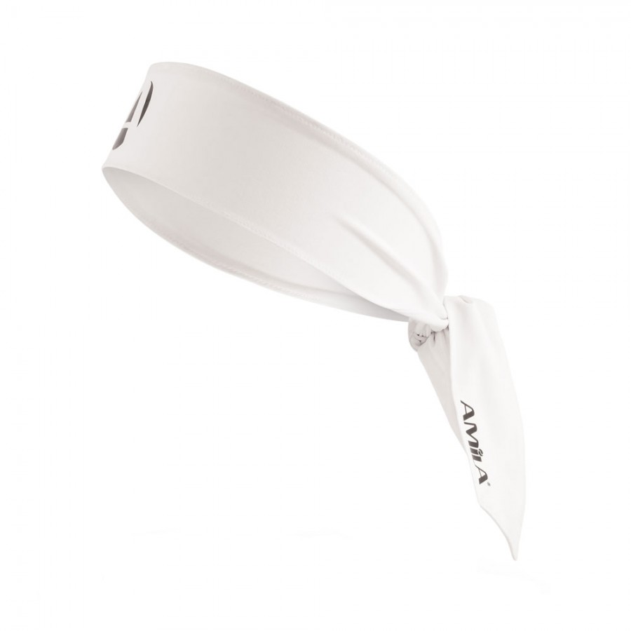 Περιμετώπιο Bandana Amila Tie Band Λευκό 45708