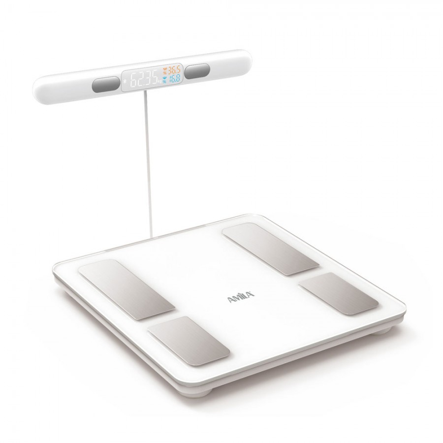 Ζυγαρία Smart με Λιπομέτρηση Amila Fitbody 10 Pro