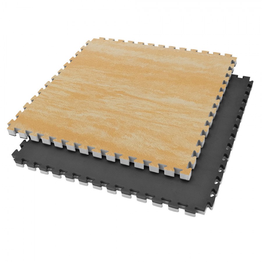 Δάπεδο προστασίας Pegasus Puzzle EVA Μαύρο Πορτοκαλί 2.5cm Β 4100-25