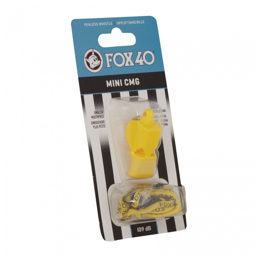 Σφυρίχτρα FOX40 Mini CMG Official Κίτρινη