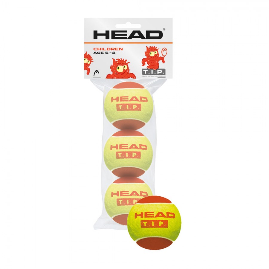 Παιδικά Μπαλάκια Τένις Head T.I.P. Red 3τμχ 3121920