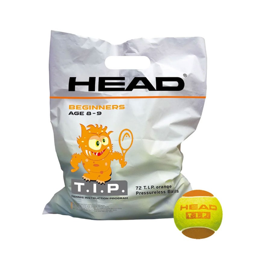 Παιδικά Μπαλάκια Τένις Head T.I.P. Orange 72τμχ