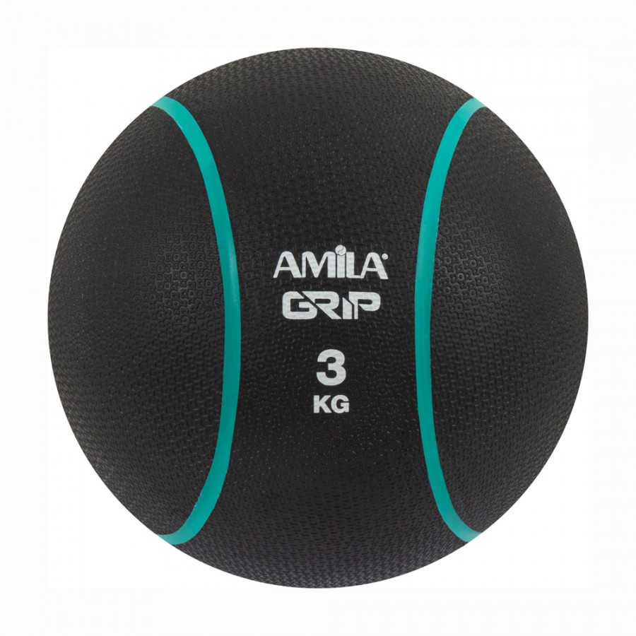 Medicine Ball 3kg Amila Grip 84753