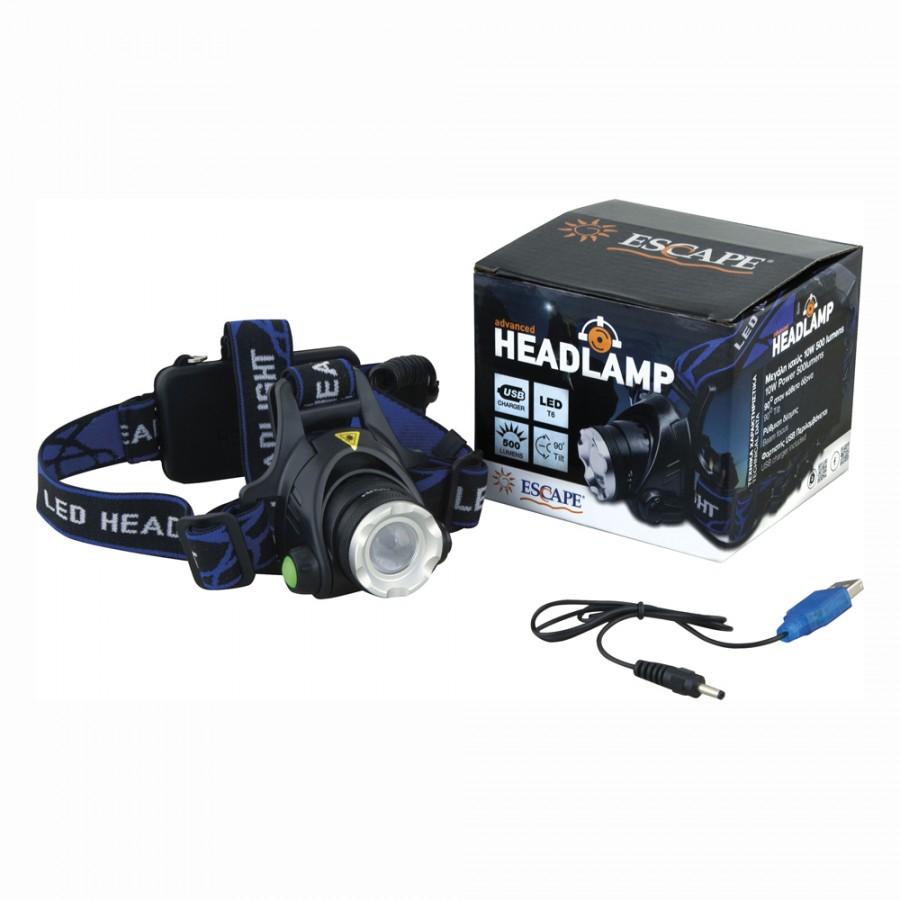 Φακός Κεφαλής LED 10W Escape 
