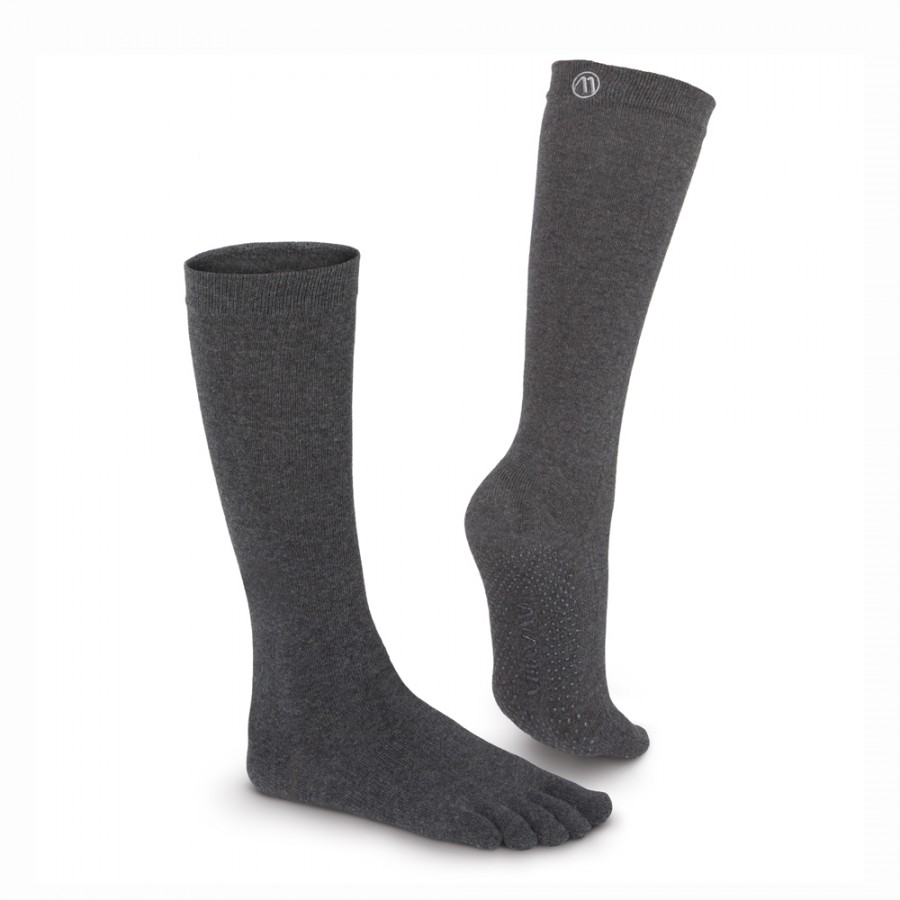 Κάλτσες Pilates Yoga Amila Felis High Ash Grey 35-38
