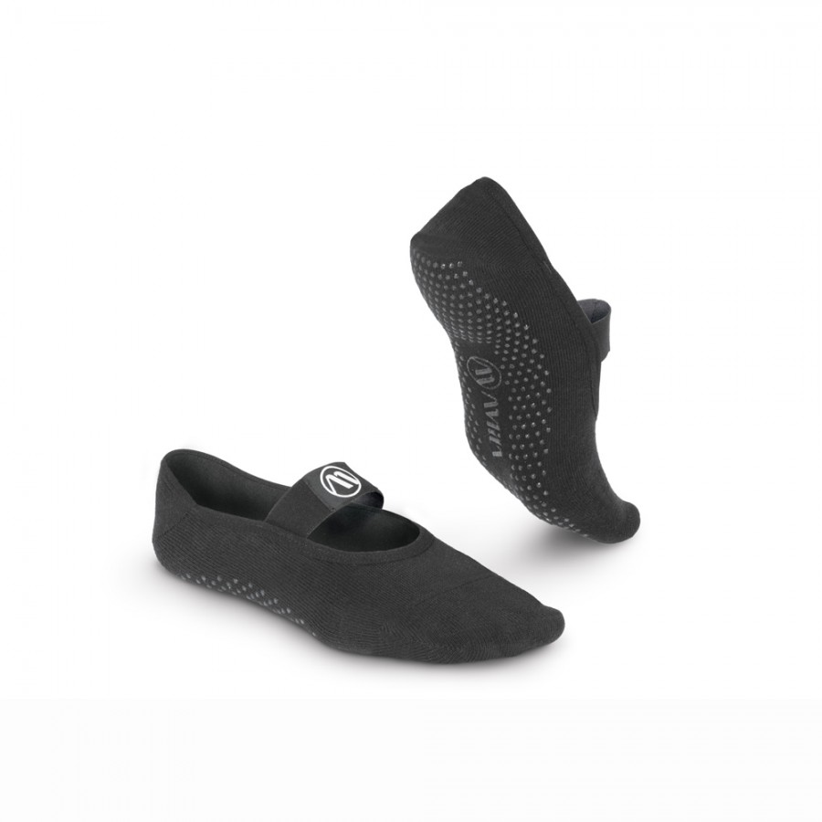 Κάλτσες Pilates Yoga Amila Bellulu Black 35-38 