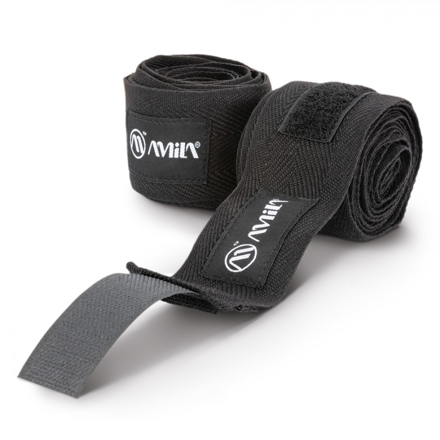 Μπαντάζ Πυγμαχίας Amila HandWrap 3m Μαύρο 32000