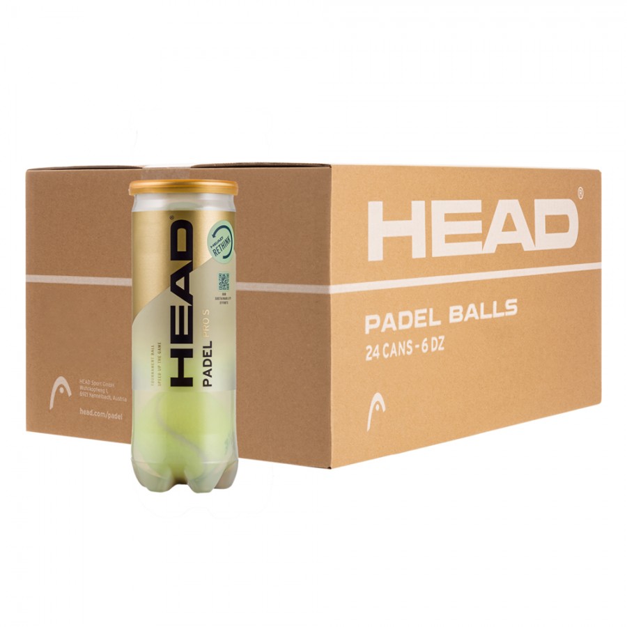 Μπαλάκια Padel Head Pro S Κούτα 72τμχ 3403966