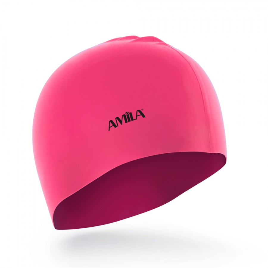 Σκουφάκι Κολύμβησης Ροζ Amila 47016